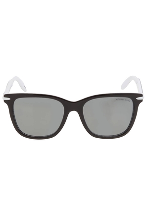 Michael Kors Telluride Gunmetal Square Mens Sunglasses MK2178 39206G 54