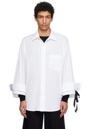 Marina Yee White Oversized Shirt