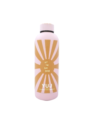 Yuj Sunshine Water Bottle in Pink, 500 ml