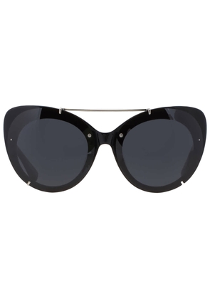 Phillip Lim X Linda Farrow Black Cat Eye Ladies Sunglasses PL167C1SUN 55
