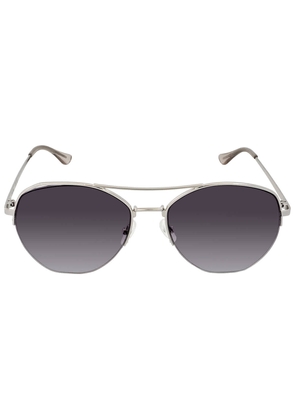Calvin Klein Grey Gradient Pilot Ladies Sunglasses CK20121S 045 57
