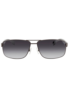 Hugo Boss Dark Grey Shaded Navigator Mens Sunglasses BOSS 1035/S 0RIW/9O 64