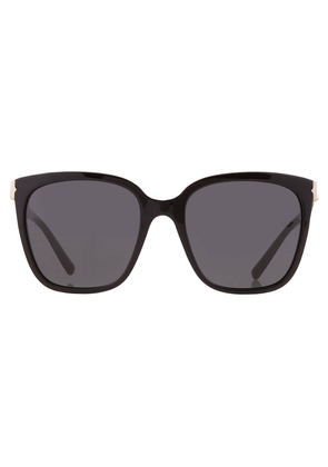 Bvlgari Dark Grey Square Ladies Sunglasses BV8245 501/87 55