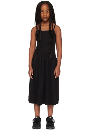 Gil Rodriguez SSENSE Exclusive Kids Black Lapointe Dropwaist Dress