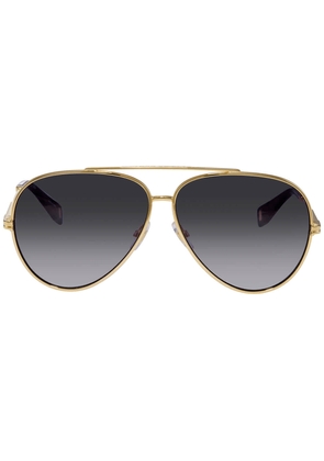 Marc Jacobs Grey Shaded Pilot Ladies Sunglasses MJ 1007/S 0001/9O 60