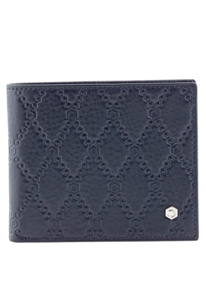 Picasso and Co Leather Wallet- Navy Blue