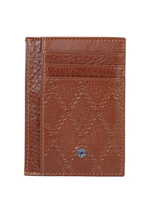 Picasso and Co Leather Card Holder- Tan