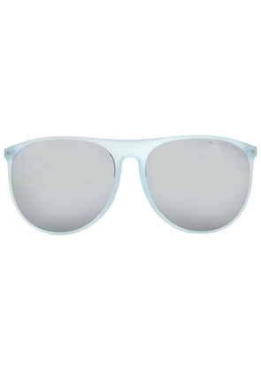 Porsche Design Grey Oval Unisex Sunglasses P8596 D 58