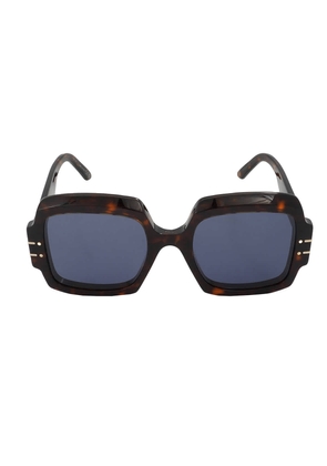 Dior Blue Square Ladies Sunglasses DIORSIGNATURE S1U 20B0 55
