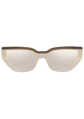 Dior Pale Smoke Shield Ladies Sunglasses DIORCLUB M3U 55A5 99