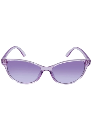 Calvin Klein Purple Cat Eye Ladies Sunglasses CK20517S 551 56
