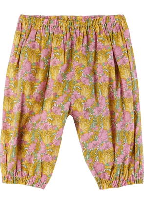 Caramel Baby Pink & Yellow Arnica Trousers
