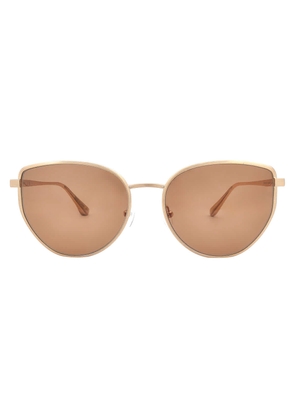 Calvin Klein Brown Cat Eye Ladies Sunglasses CK22113S 718 58