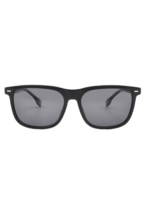 Hugo Boss Polarized Grey Square Mens Sunglasses BOSS 1402/F/S 0807/M9 58