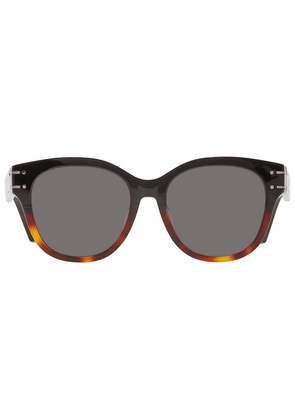 Dior Grey Butterfly Ladies Sunglasses DIORSIGNATURE B6F 18A0 55