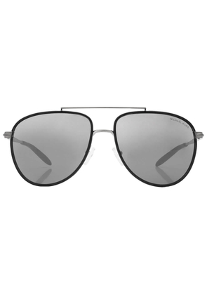 Michael Kors Saxon Mirror Grey Pilot Mens Sunglasses MK1132J 10236V 59