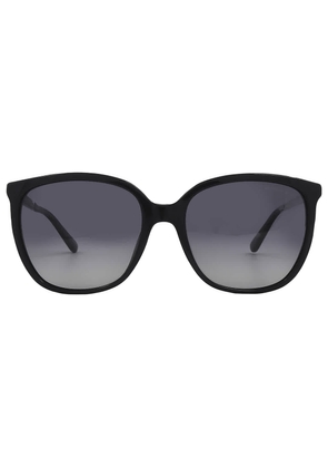 Michael Kors Polarized Dark Gray Square Ladies Sunglasses MK2137U 3005T3 57