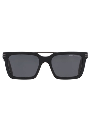 Marc Jacobs Grey Rectangular Mens Sunglasses MARC 589/S 0003/IR 54