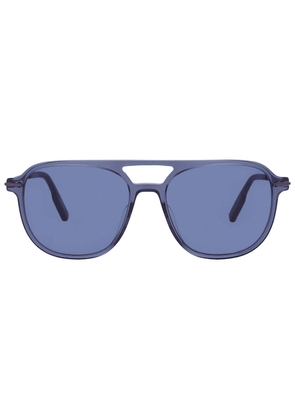 Ermenegildo Zegna Blue Navigator Mens Sunglasses EZ0191 92V 55