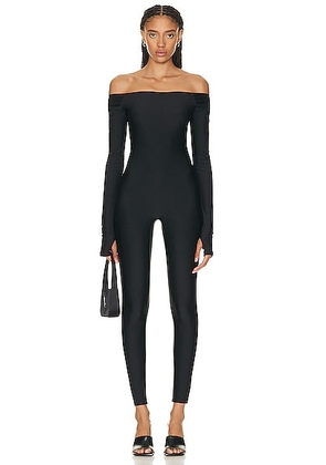 The Andamane Nadia Jumpsuit in Black - Black. Size XS (also in ).