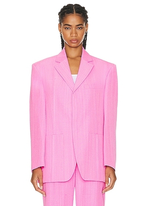 JACQUEMUS La Veste D'homme Blazer in Pink - Pink. Size 34 (also in ).