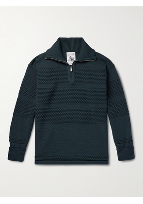 S.N.S Herning - Wool Half-Zip Sweater - Men - Green - S