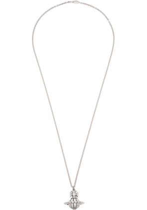 Vivienne Westwood Silver Denver Orb Pendant Necklace