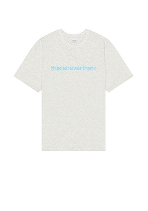 thisisneverthat T-Logo Tee in Oatmeal - Light Grey. Size M (also in ).