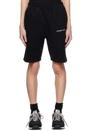 PLACES+FACES Black Embroidered Shorts