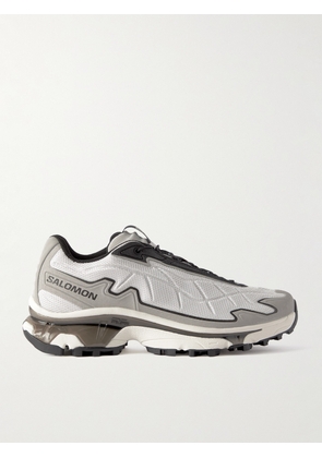 Salomon - XT-Slate Advanced Rubber-Trimmed Mesh Sneakers - Men - Gray - UK 7
