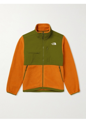 The North Face - Denali Logo-Embroidered Ripstop-Trimmed Recycled-Fleece Jacket - Men - Orange - XS