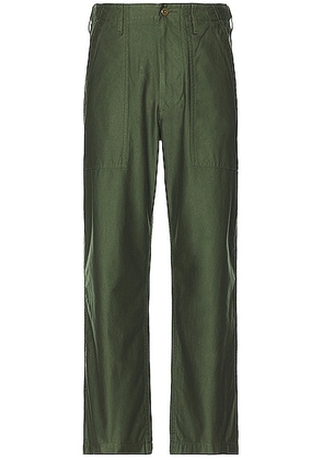 Beams Plus Mil Utility Trousers in Olive - Olive. Size S (also in L).