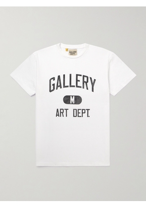 Gallery Dept. - Art Dept Logo-Print Cotton-Jersey T-Shirt - Men - White - XS