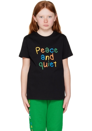 Museum of Peace & Quiet SSENSE Exclusive Kids Black T-Shirt