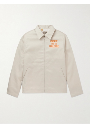 Gallery Dept. - Montecito Logo-Print Cotton-Twill Jacket - Men - Neutrals - XS