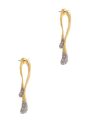 Alexis Bittar Solanales 14kt Gold-plated Drop Earrings