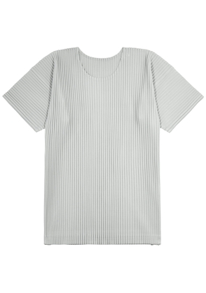 Homme Plissé Issey Miyake Pleated T-shirt - Light Grey - 3