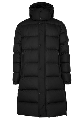 Boss Hooded Quilted Shell Coat - Black - 46 (IT46 / S)