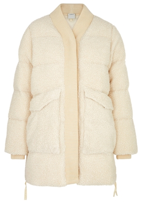 Varley Wynn Quilted Fleece Coat - Ivory - S (UK8-10 / S)