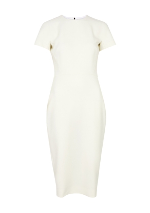 Victoria Beckham Crepe Midi Dress - Ivory - 6 (UK6 / XS)