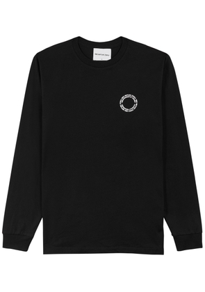Mki Miyuki Zoku Circle Logo-print Cotton top - Black - S