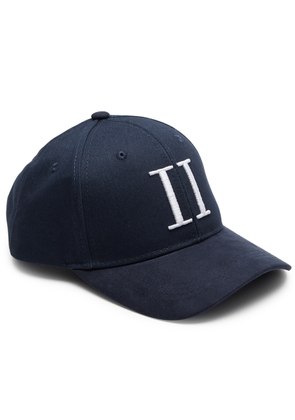 Les Deux Embroidered Twill cap - Blue