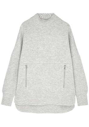 Varley Bay Stretch-jersey Sweatshirt - Grey - M (UK12 / M)