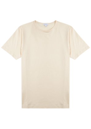 Sunspel Cotton T-shirt - Ecru