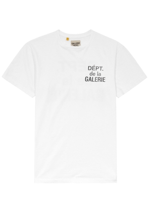 Gallery Dept. Logo-print Cotton T-shirt - Off White