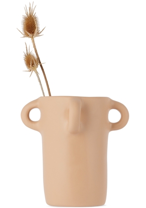 Tina Frey Designs Tan Loopy Small Vase