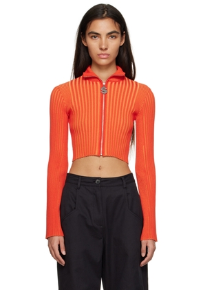 SIMONMILLER Orange Peep Sweater
