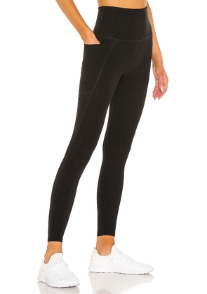 Beyond Yoga Out Of Pocket Legging in Black. Size M, S, XL, XS.