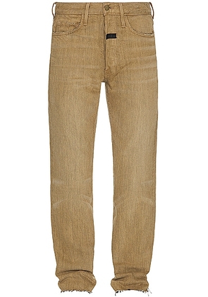 Fear of God 8th Collection Jean in Deer - Tan. Size 28 (also in 29, 30, 31, 32, 33).