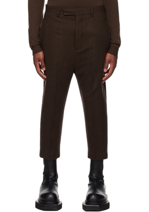 Rick Owens Brown Astaires Trousers